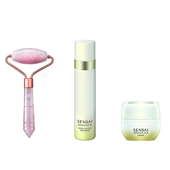 Gesichtspflege hoch 3