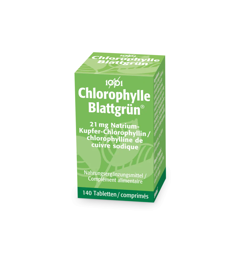 1001 Chlorophylle Blattgrün